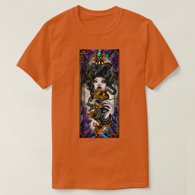 Camiseta Medusa 10 (Diseño del anverso)