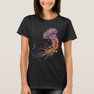 Camiseta Medusa acuarela