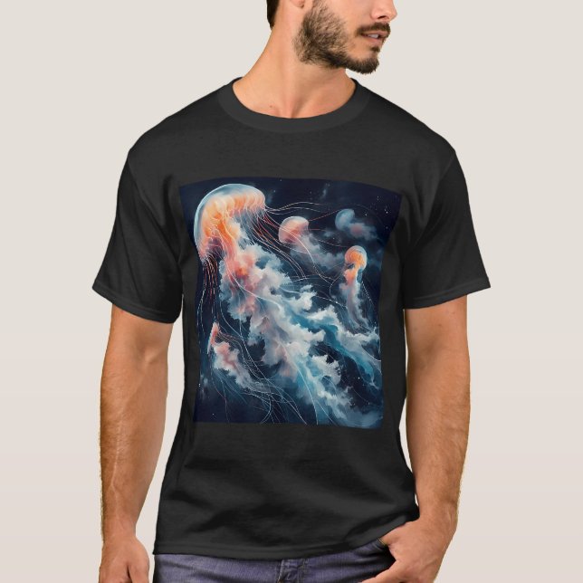 Camiseta Medusa Acuarela (Anverso)