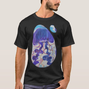 Camiseta Medusa acuarela