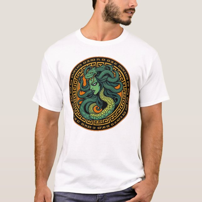 Camiseta „Medusa – Blick der Macht“ (Anverso)