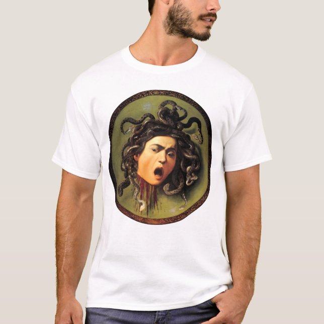 Camiseta Medusa, Caravaggio (Anverso)