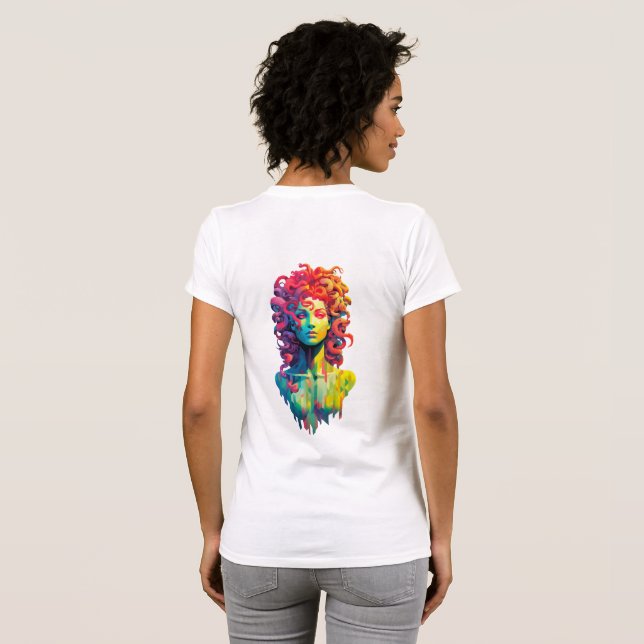 Camiseta Medusa Colorful (Reverso completo)