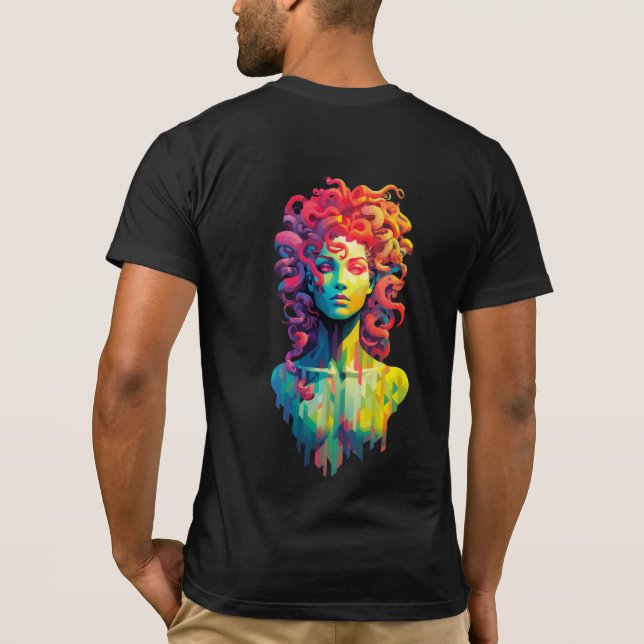 Camiseta Medusa Colorful (Reverso)