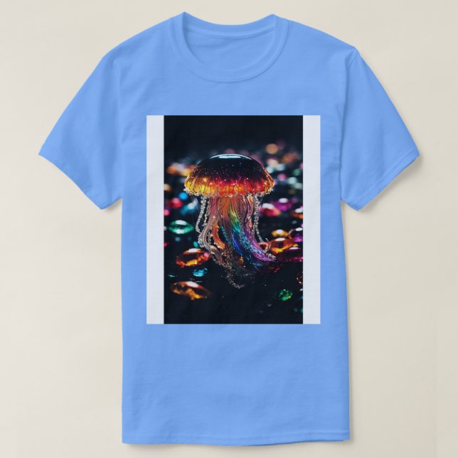 Camiseta medusa colorida (Diseño del anverso)