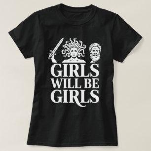 Camiseta Medusa con la cabeza de Perseo  Feminista