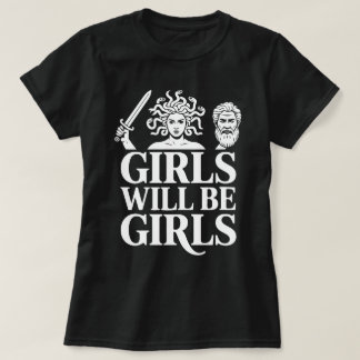 Camiseta Medusa con la cabeza de Perseo| Feminista