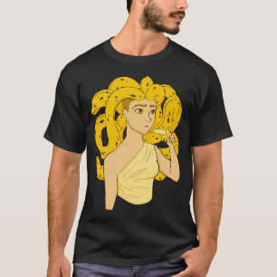 Camiseta Medusa de anguila plátano
