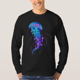 Camiseta Medusa de gel luminoso de color vibrante