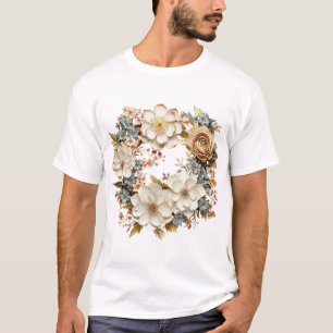 Camiseta Medusa de naturaleza generada por IA