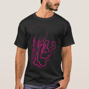 Camiseta Medusa de neón
