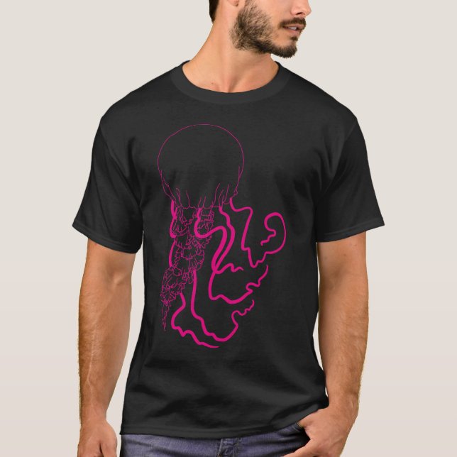 Camiseta Medusa de neón (Anverso)