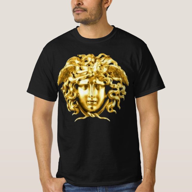 Camiseta Medusa Dorada (Anverso)