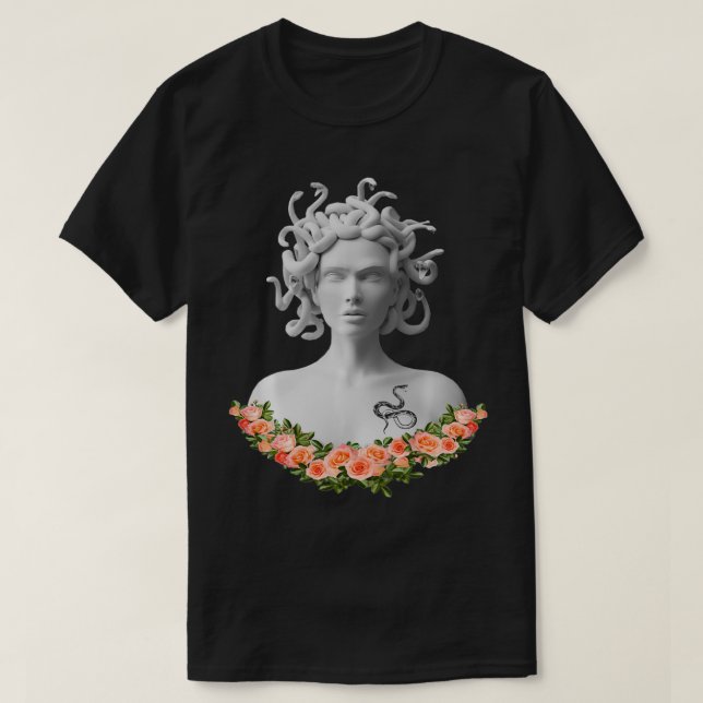 Camiseta Medusa Gorgon Greek Mythology  (Diseño del anverso)