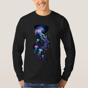 Camiseta Medusa Jellies Blue Marine Sea Div