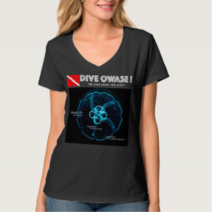 Camiseta Medusa Luna en Espacio Subacuático