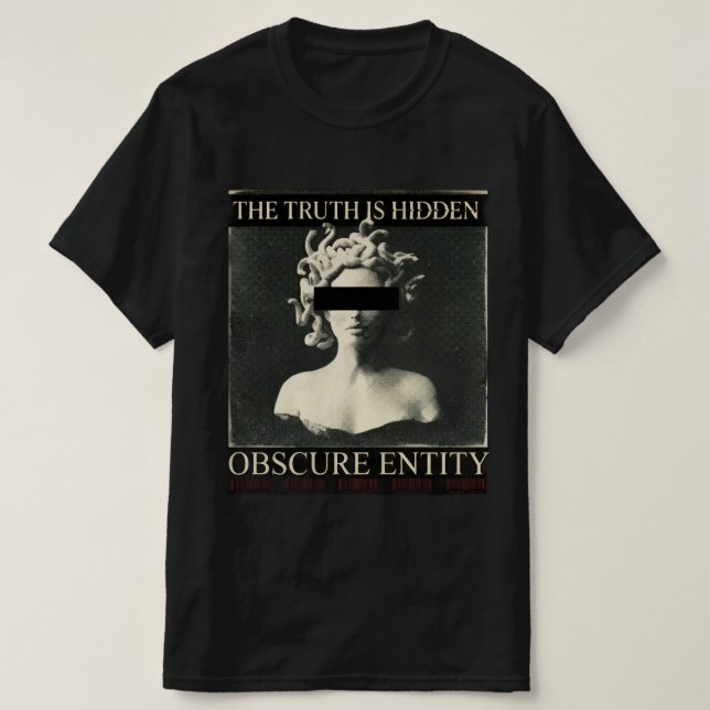 Camiseta Medusa Redacted Graphic  (Diseño del anverso)