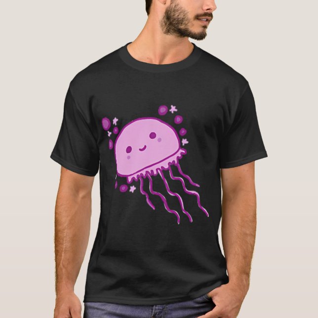 Camiseta Medusa Rosa Adorable (Anverso)