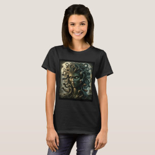 Camiseta Medusa Stare de la Muerte Jefe de las Serpientes