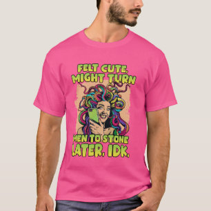 Camiseta Medusa T diversión equipo fiesta Medusa Gorgon art