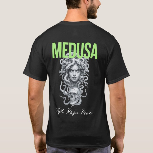 Camiseta MEDUSA T Shirt Design (Reverso)