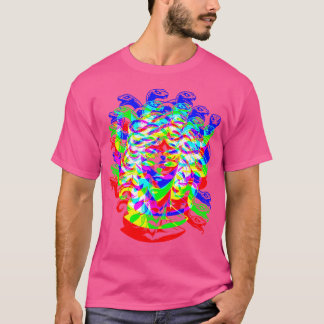 Camiseta Medusa Trippy Vaporwave Techno Rave Edm Music Part
