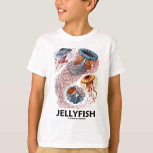 Camiseta Medusas (Artforms de Ernesto Haeckel de la