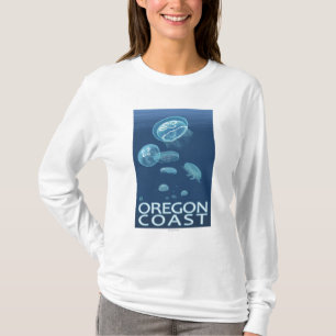 Camiseta Medusas de la costa de Oregon