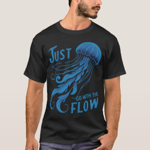 Camiseta Medusas Divertidas Bajo el Mar Océano Medusas