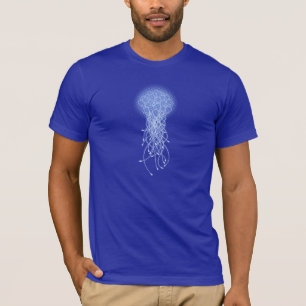 Camiseta Medusas que brillan intensamente