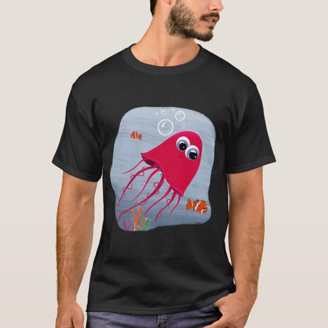 Camiseta Medusas y Amigos (Anverso)