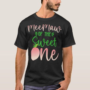 Camiseta Meemaw De La Fruta De Primer Verano De Cumpleaños 