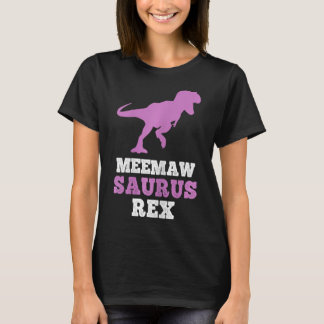 Camiseta Meemaw-saurus Rex Dino Dinosaurio Meemawsaurus Div