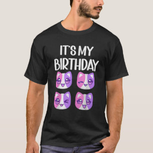 Camiseta Meemeow Plush Squishy Birthday Costume Adolescente