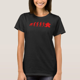 Camiseta Meeple For Men Women Meeple Evolution