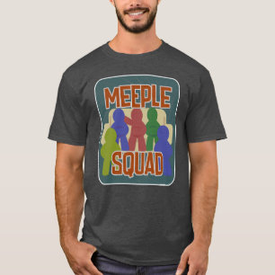 Camiseta Meeple Squad Fun Boardgame Night Slogan