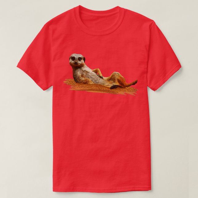 Camiseta Meerkat (Diseño del anverso)