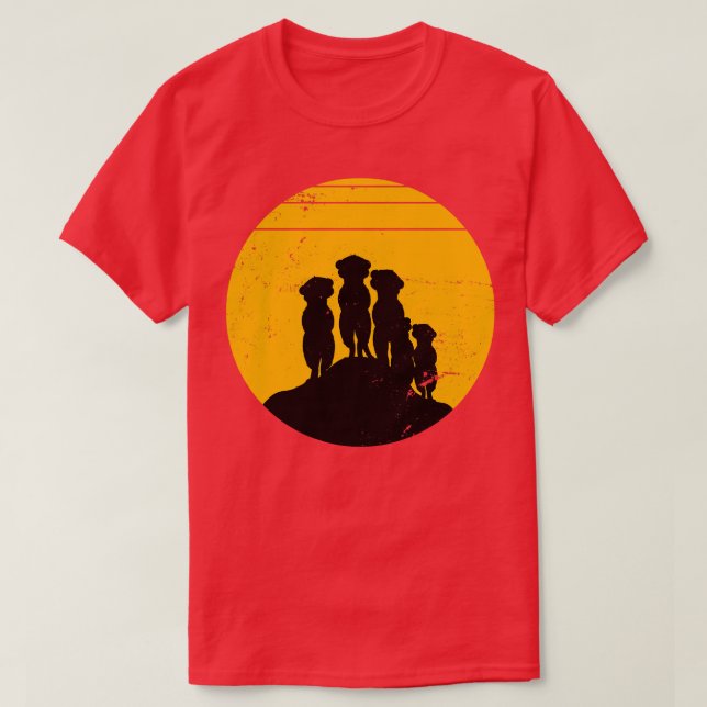 Camiseta Meerkat (Diseño del anverso)