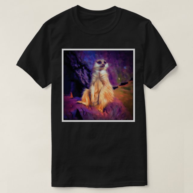 Camiseta Meerkat 2 (Diseño del anverso)