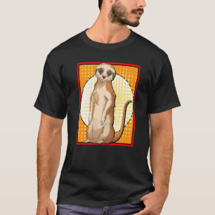 Camiseta Meerkat Africa Safari Cute Zoológico Meerkat