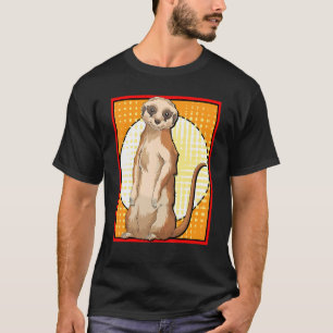 Camiseta Meerkat Africa Safari Cute Zoológico Meerkat