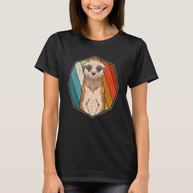 Camiseta Meerkat Africa Safari Zoo Animal Meerkat (Anverso)