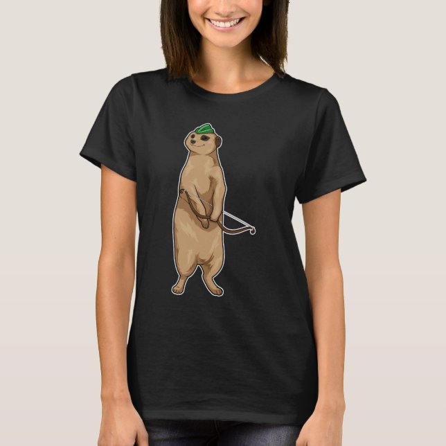 Camiseta Meerkat Archer Bow (Anverso)