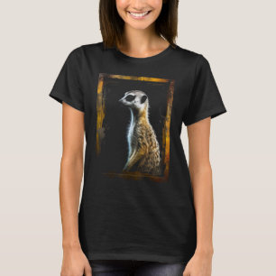 Camiseta Meerkat Artwork Animal Meerkat 6