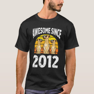 Camiseta Meerkat Asombroso Desde 2012 10 Años