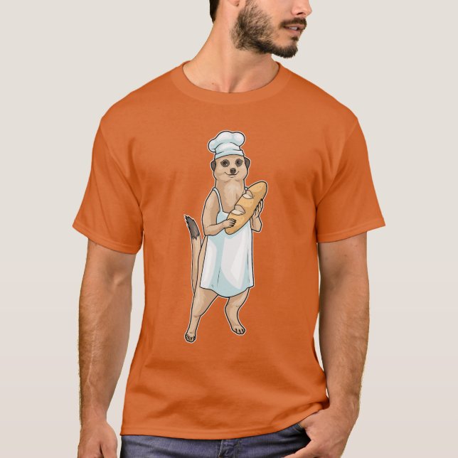 Camiseta Meerkat Baker Bread (Anverso)