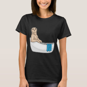 Camiseta Meerkat Bathe Bathtub