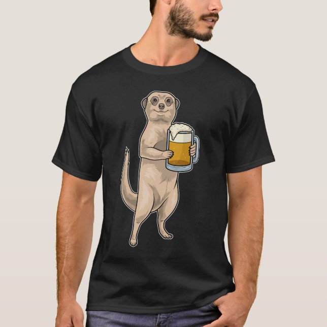 Camiseta Meerkat Beer (Anverso)