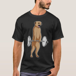 Camiseta Meerkat Bodybuilding Dumbbells