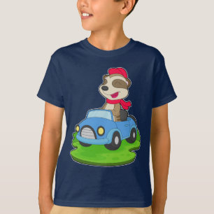 Camiseta Meerkat Car